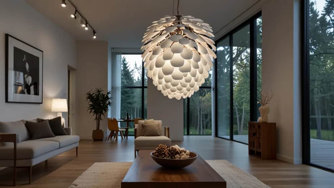 Szklane lampy sufitowe - Nowoczesny wygląd dla każdego wnętrza