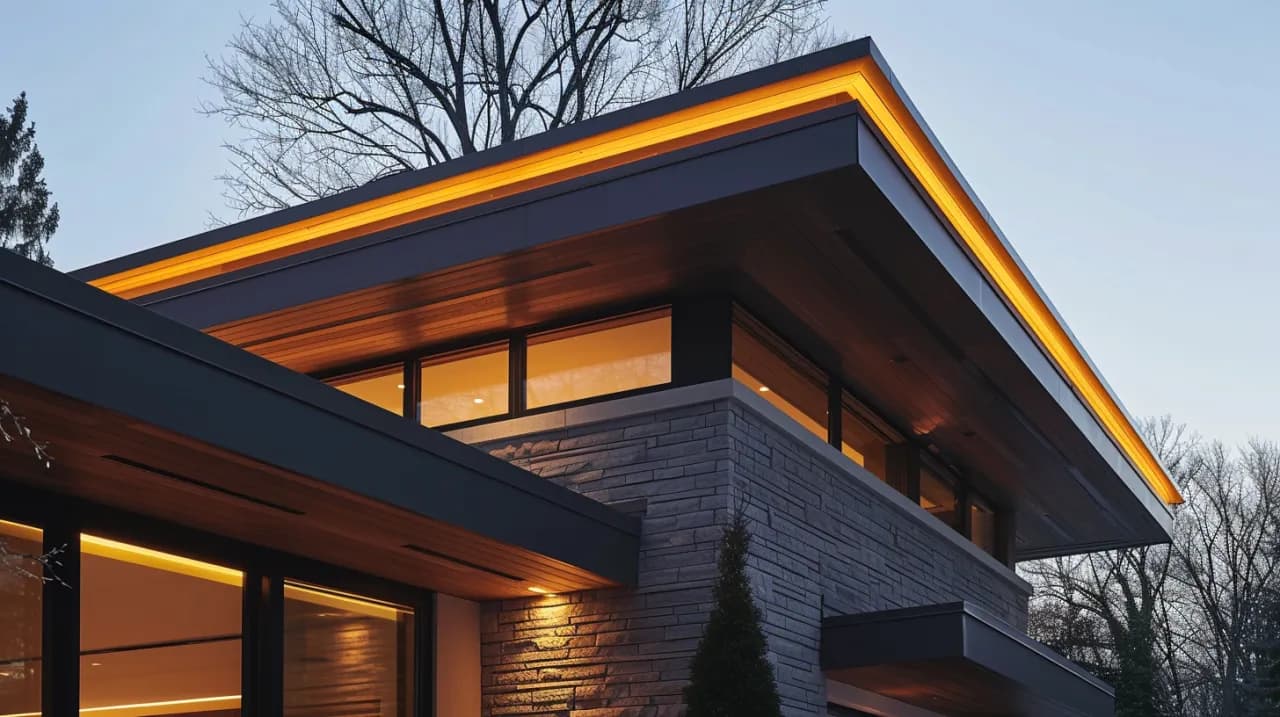 Oświetlenie podbitki: Jakie oświetlenie podbitki dachowej jest najefektywniejsze?