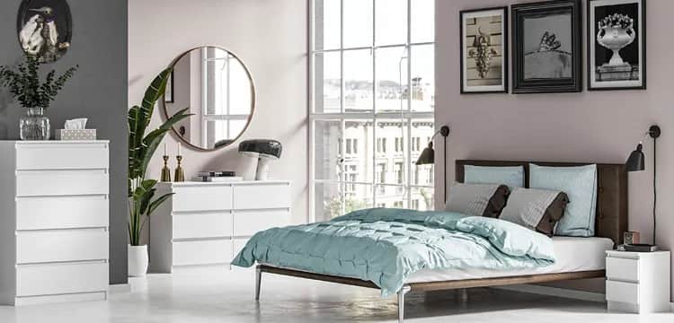 Jaki kolor ścian do białych mebli w sypialni? 7 najlepszych opcji