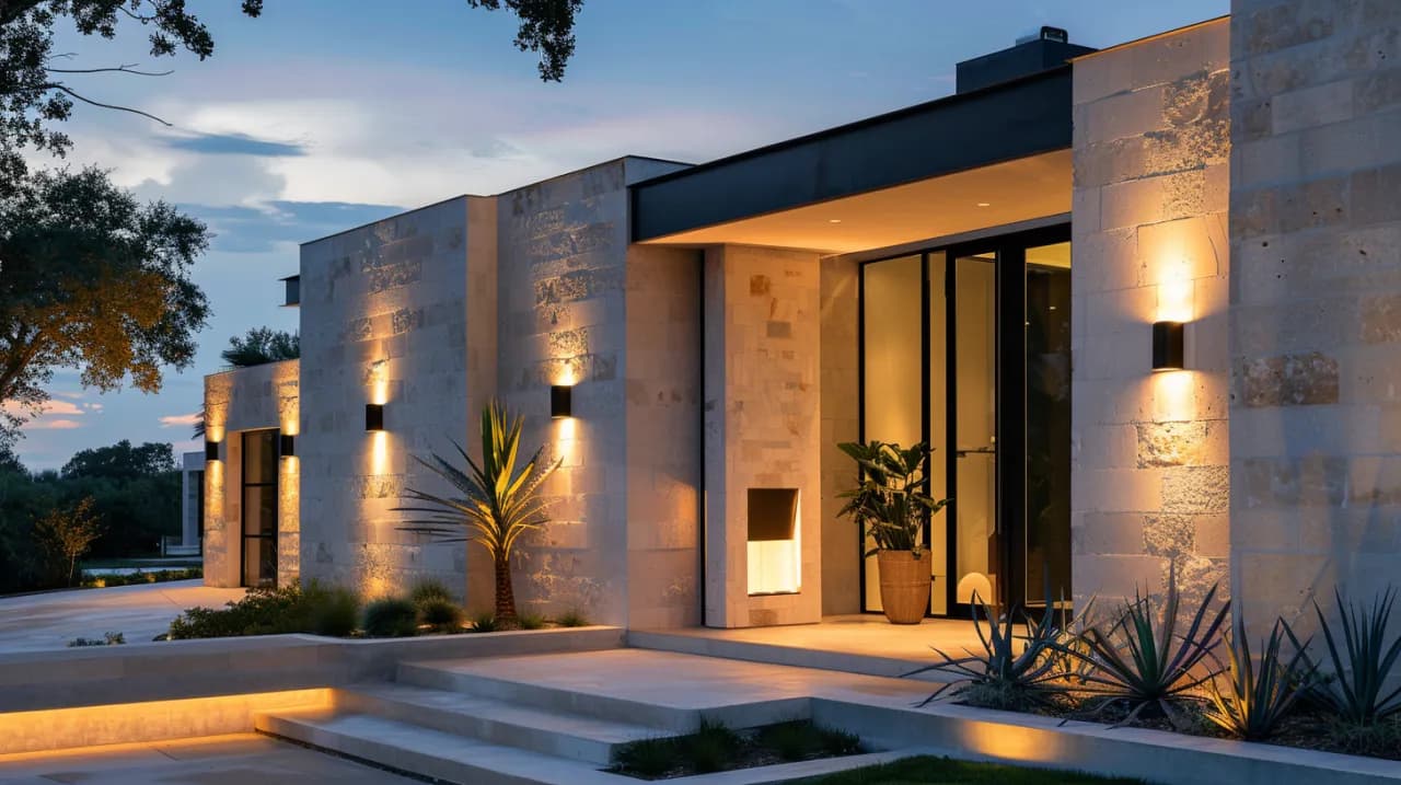 Lampa nad wejście do domu: Designerskie oświetlenie nad wejście do domu