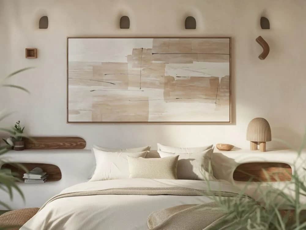 Jak udekorować ściany w sypialni: 10 inspirujących pomysłów