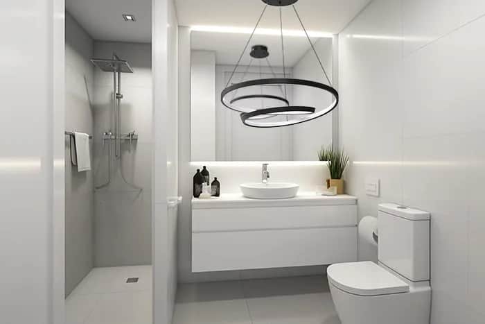 Lampa łazienka: Jaką czarną lampę sufitową do łazienki wybrać?