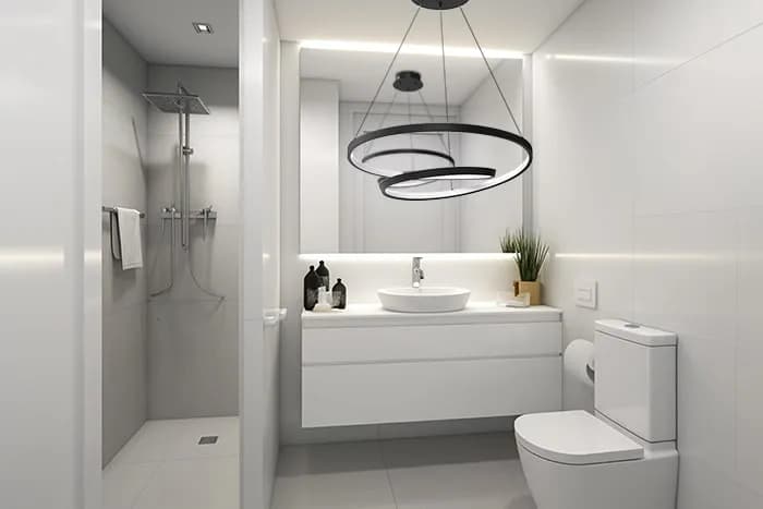 Lampa łazienka: Jaką czarną lampę sufitową do łazienki wybrać?