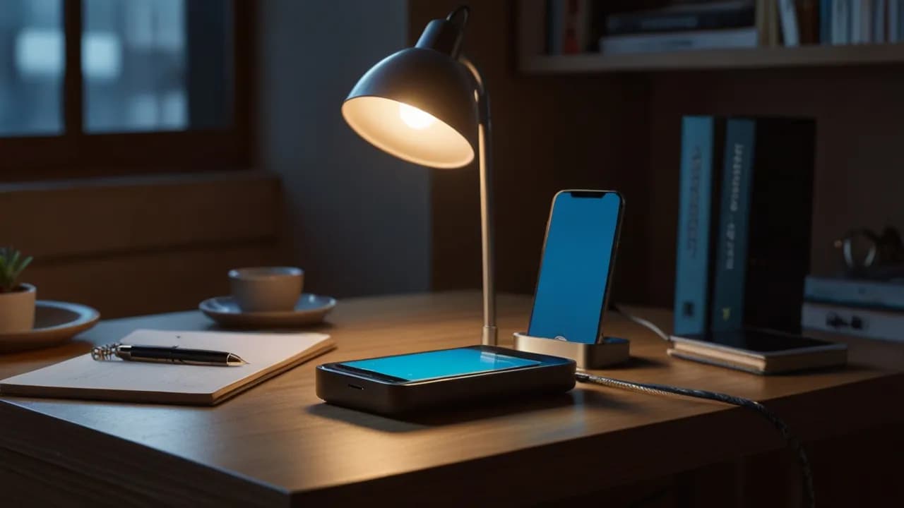 Czy lampa ze ładowarką indukcyjną jest praktyczna? Sprawdź zalety