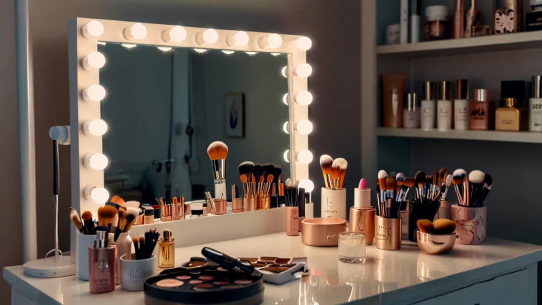 Jak dobrać lampy do makijażu na toaletkę? Praktyczne wskazówki
