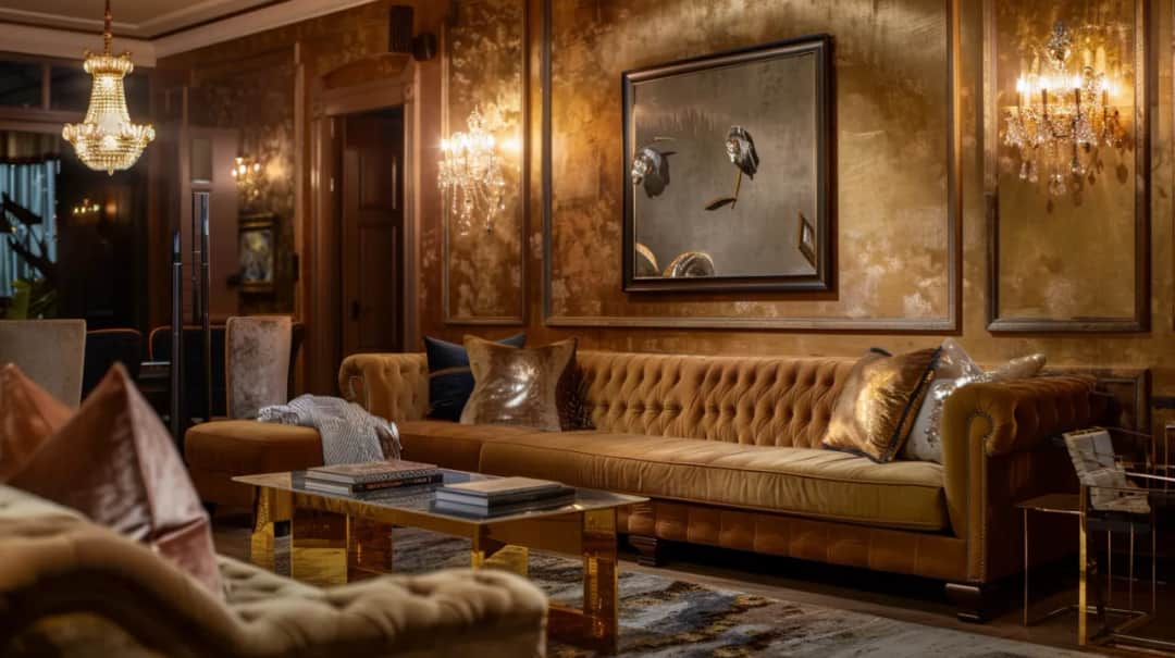 Kinkiety do salonu glamour - dodaj elegancji i luksusu swojemu salonowi