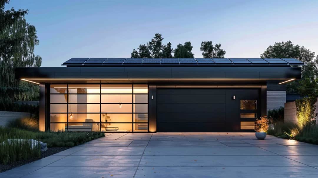 Lampa nad garaż - efektywne oświetlenie solarne do garażu