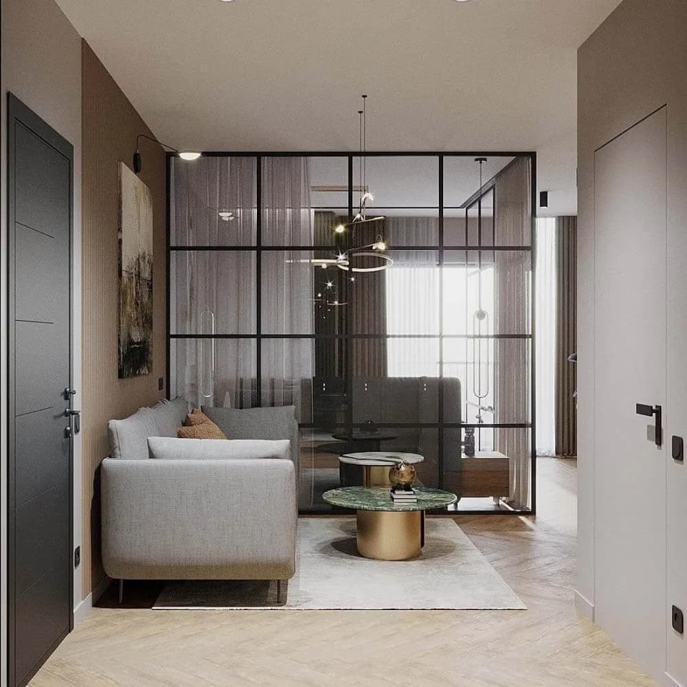 Jak oddzielić sypialnie od salonu: 7 skutecznych metod