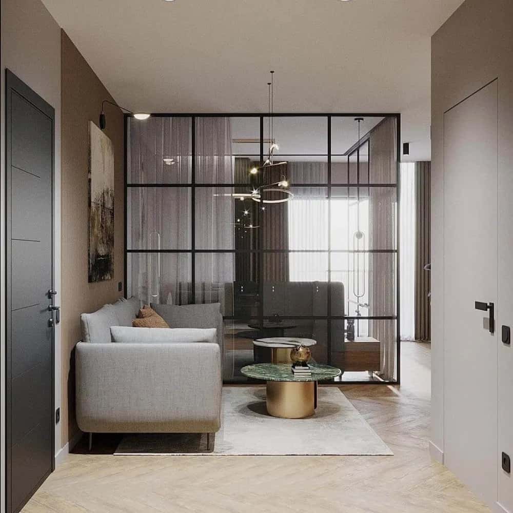 Jak oddzielić sypialnie od salonu: 7 skutecznych metod