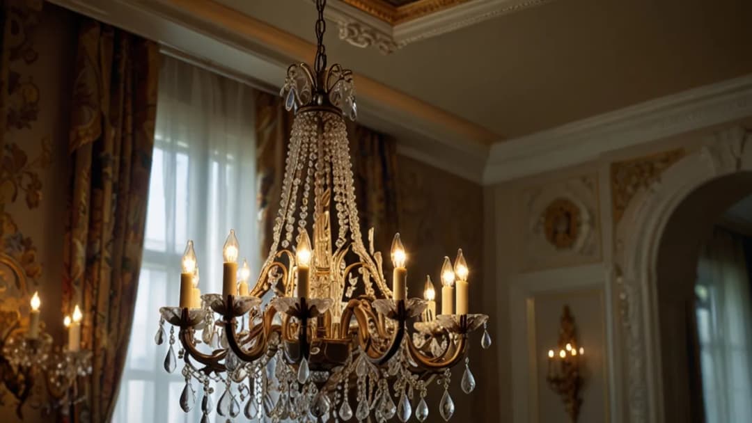 Szklany żyrandol - Elegancja w każdym detalu - możliwości stylowego oświetlenia