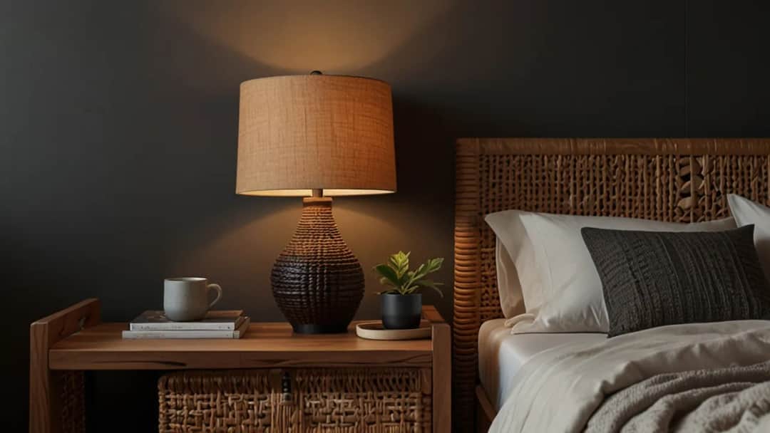 Czy lampki nocne wiklinowe to odpowiedni wybór do Twojego wnętrza?