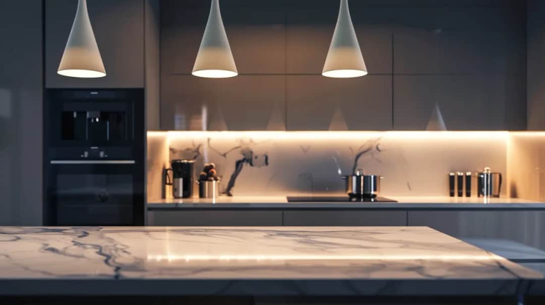 Lampa nad wyspę kuchenną: Funkcjonalne lampy nad wyspę kuchenną