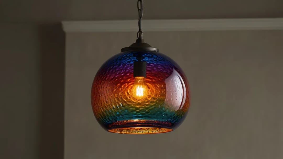 Kolorowa lampa wisząca - ożyw swoje wnętrze wyjątkowym stylem i kolorami